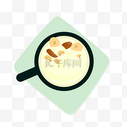 扁平茶饮图片_手绘卡通美味下午茶