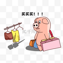 小猪日常购物
