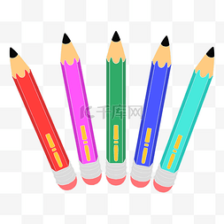 彩色铅笔文具