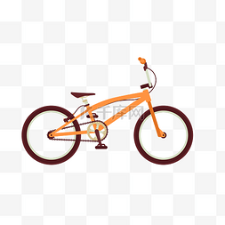 自行车齿轮图片_矢量变速卡通自行车