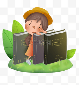 儿童阅读图片_世界阅读日图书和儿童
