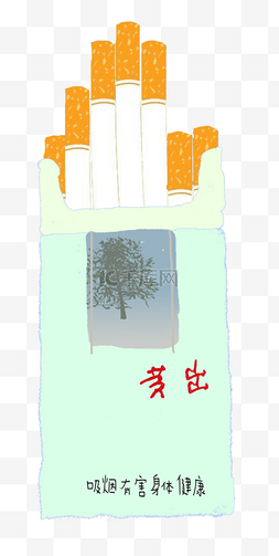 广告banner图片_创意无烟日戒烟广告设计
