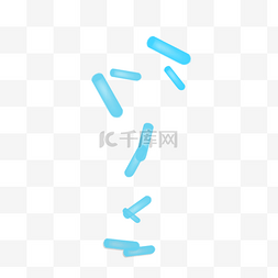 大肠杆菌图片_蓝色大肠杆菌素材设计