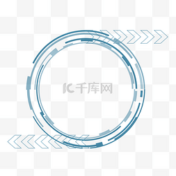 圆形线条科技边框图片_科技线条科技边框设计