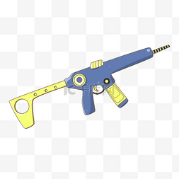 枪托图片_ 蓝色SCAR-L突击步枪 