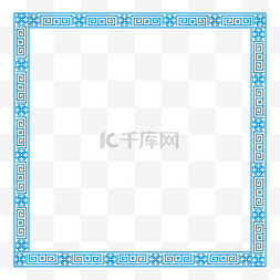 窗棱格图片_卡通矢量中国风边框