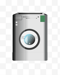 全自动滚筒洗衣机图片_手绘滚筒洗衣机