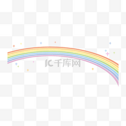 糖果色彩图片_矢量糖果色卡通彩虹元素