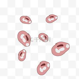 研究所的rom图片_可爱粉色医学细胞图形