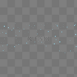 星光漂浮元素图片_满天星星星光照耀