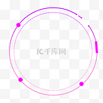 枚红色科技线条渐变图形