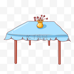 餐厅桌子桌布