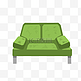 绿色沙发家具