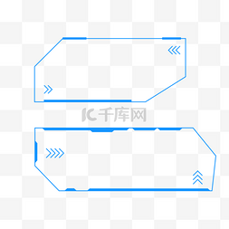 110配线架图片_简单的蓝框技术元素