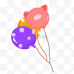 气球悬浮图片_彩色气球矢量素材