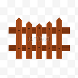 栅栏围栏木质木栏杆