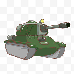 军事游戏图片_ 小绿色坦克 