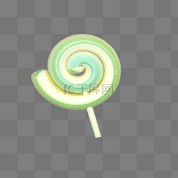 彩色圆弧环绕纹理糖果食物元素