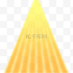黄色渐变灯光射光光效