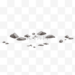 碎块岩石图片_石块,石头,巨石,灰色岩石
