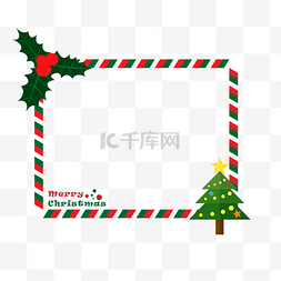 中药材海报图片_圣诞节圣诞元素贺卡边框PNG