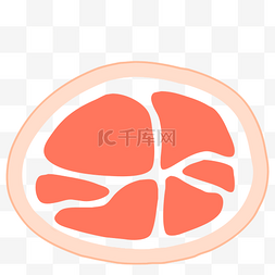 猪蛋白质新鲜装饰画