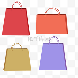 购物季图片_购物袋礼品袋素材png免抠图