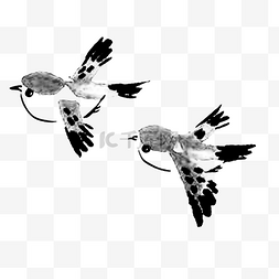鸟手绘手绘图案图片_卡通手绘燕子免抠图