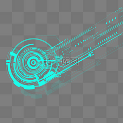创意电子线路图片_科技线条创意图案元素