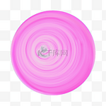抽象螺纹艺术紫色球