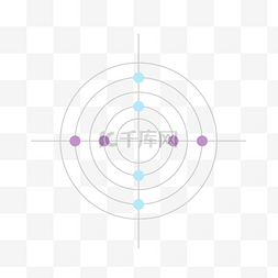 ppt圆形数据图片_矢量网状数据统计图