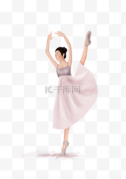 舞蹈暑期班图片_舞蹈班跳芭蕾舞的女生