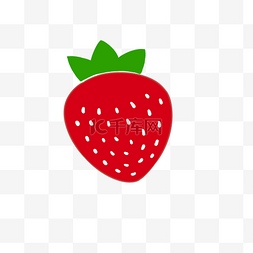 线条草莓图片_水果草莓系列