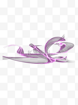 光效紫设计元素可商用装饰图案