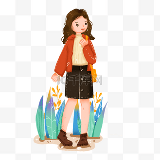 个人vip和企业vip免费下载免抠元素年轻女孩潮流人物免抠元素个人vip