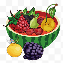 夏季水果设计素材