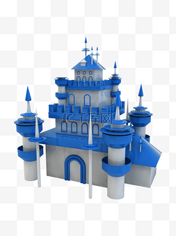 3D城堡模型可商用元素