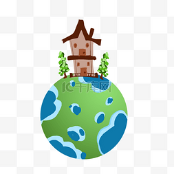 绿色的家园图片_地球上的家园