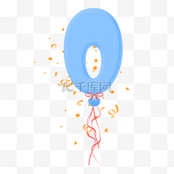 免费海报图片_气球字体装饰图案免费下载