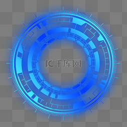荧光图标图片_科技元素荧光开启高清图