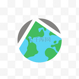 开过大地啊谙图片_环保地球地图矢量免抠图