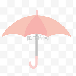 手撑图片_粉色卡通雨伞素材免费下载