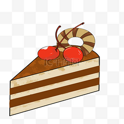 多层蛋糕蛋糕图片_巧克力奶油