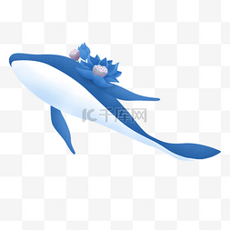 蓝色的鲸鱼 