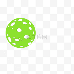 绿色的圆球免抠图