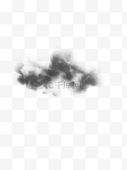 中国画女子图片_中国风水墨云朵效果元素