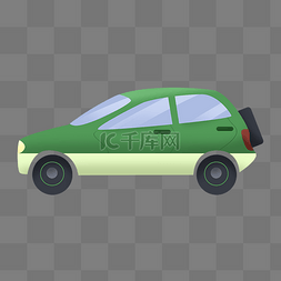 绿色小汽车玩具图片_绿色交通玩具汽车