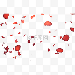 红色叶子秋天图片_红色悬浮漂浮枫叶