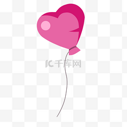 心形气球图片_卡通气球PNG下载