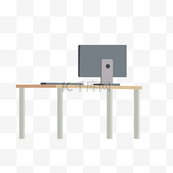 办公木桌图片_ 电脑桌电脑